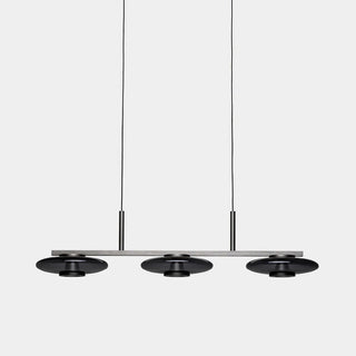 UFO Linear Pendant Light – front view on white background