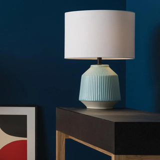 Stevie Table Lamp – lifestyle scene on console table