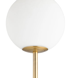 Soren Floor Lamp – frosted glass shade close-up
