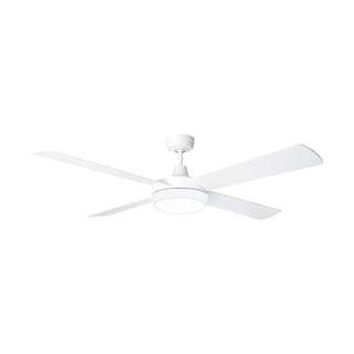 Brilliant White Tempest-Supreme 52” AC Ceiling Fan with Light