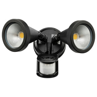 Stinger LED Twin Security Floodlight With Sensor
