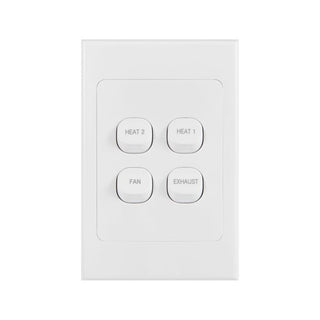 EGLO Salvador 4-Gang Wall Switch