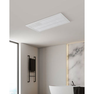 EGLO Salvador White Bathroom Installation Example