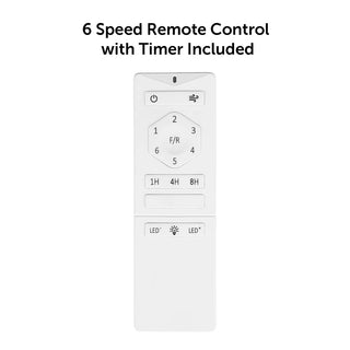 Cairns fan remote control – 6 speeds and timer