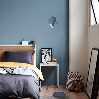 CLA PASTEL: Scandinavian Iron Slim Floor Lamps