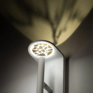 2Nights W2 wall light producing an umber patterned uplight