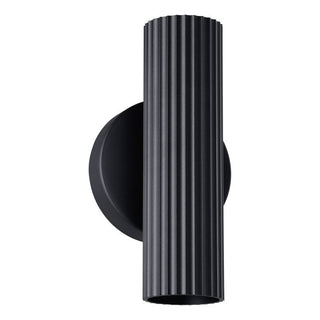 Eglo PORTILLO matt black modern up and down wall light