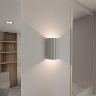 Munia wall light installed hallway soft ambient lighting