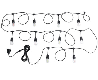 Eglo 205399N FESTOON 10 light LED kit black & multi color