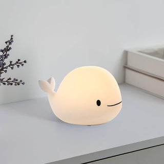 CASTELLINO Whale Kids Table Lamp – Rechargeable LED Night Light