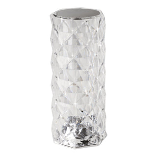 LUCIGNANO Rechargeable LED Night Lamp – Colour Changing Crystal Effect