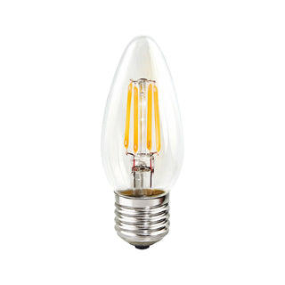 4W Clear Candle LED Globe – Dimmable (E14 / E27 / B15 / B22)