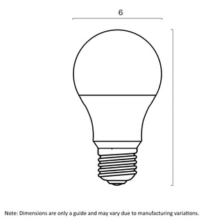 8W A60 3 CCT LED Lamp (B22 / E27)