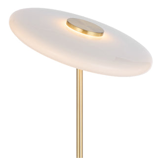 Amity 142cm LED Floor Lamp – Contemporary Adjustable Glass Design