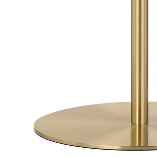 Amity 25 cm LED Table Lamp – Modern Adjustable Glass Disc Design