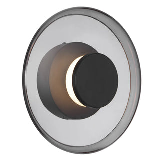 Amity 25cm LED Wall Light – Modern Glass Disc Design