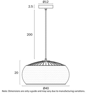 Antera 40cm Pendant Light