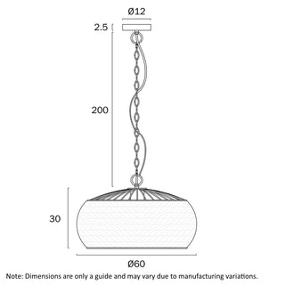 Antera 60cm Pendant Light