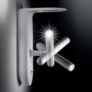 Adjustable reading positions of the Stilnovo 2Nights W2 wall light