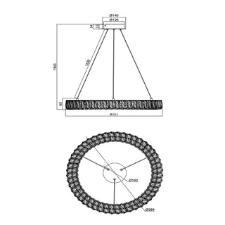 Agios Round Pendant