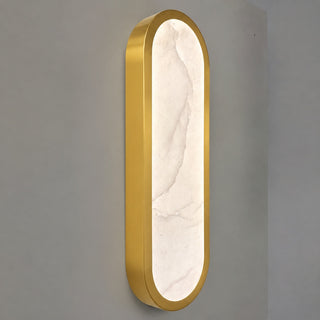 Havit Auster Alabaster LED Wall Light Gold IP44 - HV8011S-GLDALB