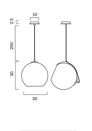 BONDI 30 PENDANT