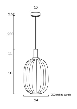 BONURA 14 PENDANTS