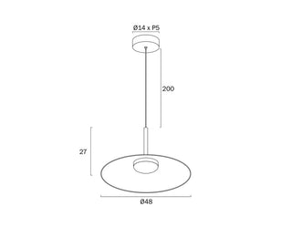 Benito 48cm Pendant Light Large