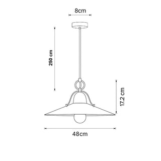 Benson Large 48cm Pendant