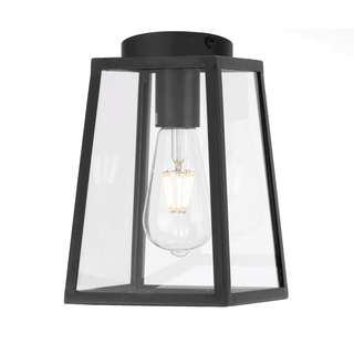 Telbix Cantena 15cm Outdoor Pendant Black