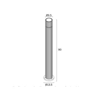 Telbix Cashel bollard light measurements