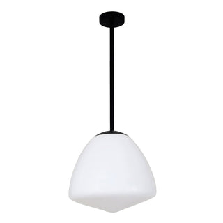 CLA CIOTOLA: Interior Tipped Large Dome Frosted Glass Pendant Lights