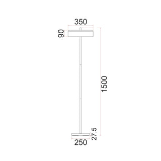 Switch & Cord Detail of KELLO Floor Lamp