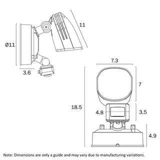 TELBIX CLARION SINGLE EXTERIOR SPOT SENSOR