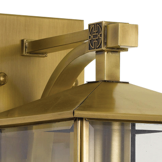 TELBIX COBY 15 SOLID BRASS EXTERIOR WALL LIGHT