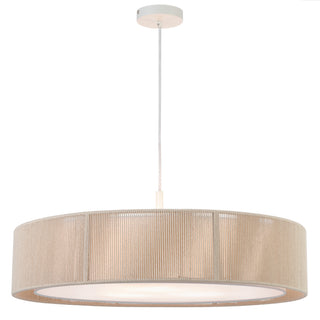 CUSCO 70 Pendant – Natural Rope / White