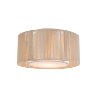 CUSCO 30 Batten Fix – Natural Rope / White by Telbix Lighting