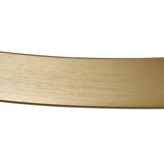lose-up of the Camila pendant’s brushed gold aluminium finish