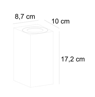 Canto Maxi Kubi 2 Wall Light