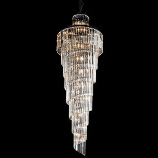 Chanel Large Spiral 200cm Black Chandelier