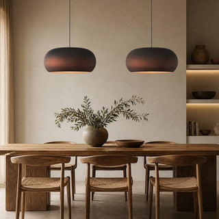 Curve Handmade Clay Pendant Light Custom Ceramic Pendant