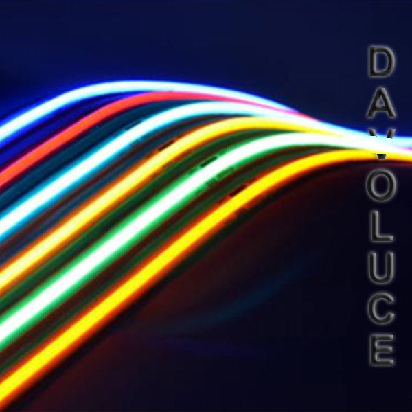 15w COB (Dotless) IP20 RGB LED Strip | DA Voluce Lighting