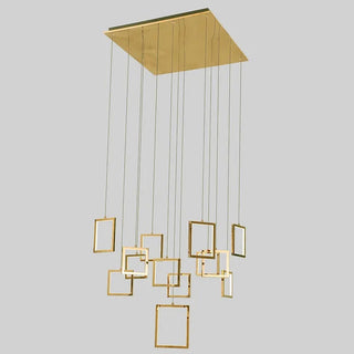 Vencha 5510213-GD-3K Dahli 13 Light Pendant - Gold-3K. Modern pendants for Staircases. Large pendants for high ceilings, Unique pendant lights Australia from Davoluce Lighting