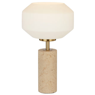 Deana Travertine Table Lamp