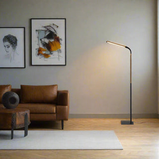 Telbix Dumas 10W LED Floor Lamp - DUMAS FL-BK - DUMAS FL-WH