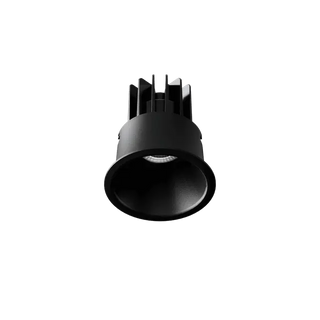 Unios EQ Comfort 60 black recessed downlight