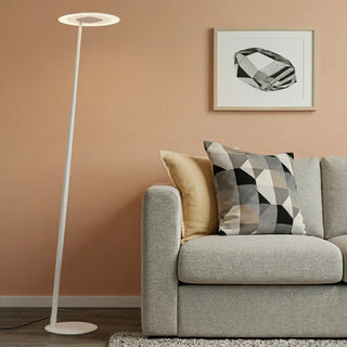 Telbix Faro LED Floor Lamp White lifestyle image