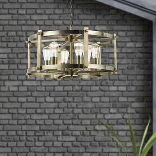 FINLEY 60 6 Light Pendant from Davoluce Lighting / Telbix. Contemporary designer pendants Melbourne, Stylish modern pendants Sydney. Contemporary and Traditional Pendants Perth.