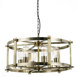 FINLEY 60 6 Light Pendant from Davoluce Lighting / Telbix. Contemporary designer pendants Melbourne, Stylish modern pendants Sydney. Contemporary and Traditional Pendants Perth.