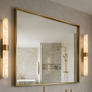 CLA FLECHA Large Wall Light installed in bathroom